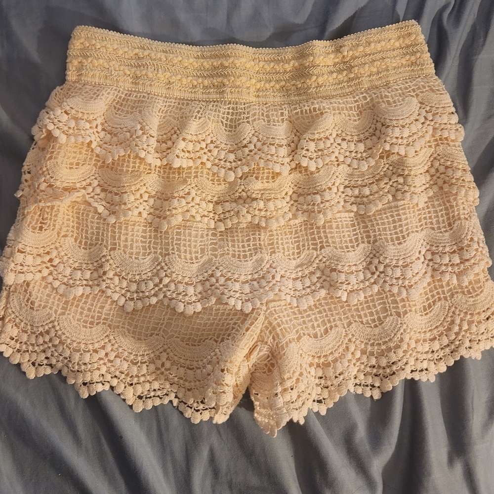 Lace shorts